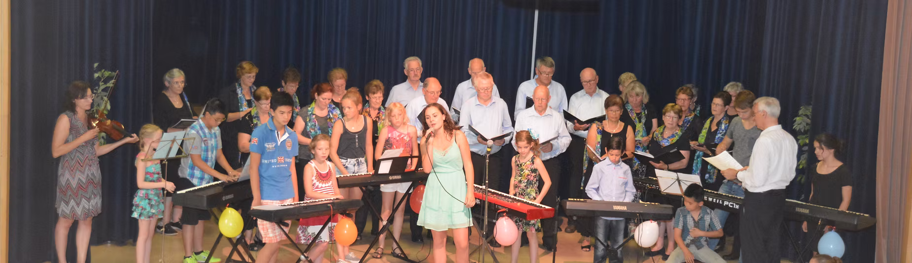Piano concert 2015 Bakel, Parochiehuis